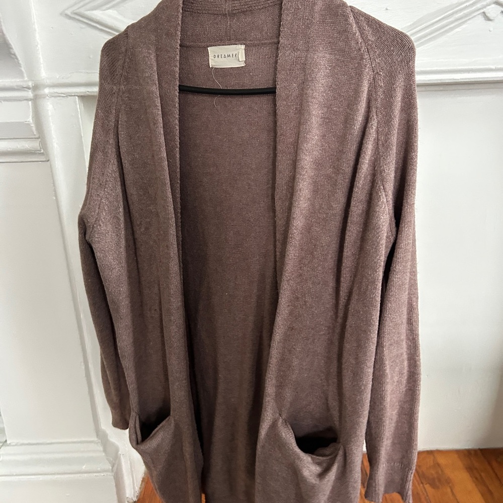 Professional Lavender Cardigan by Everlane